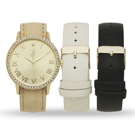 watch with interchangeable strap